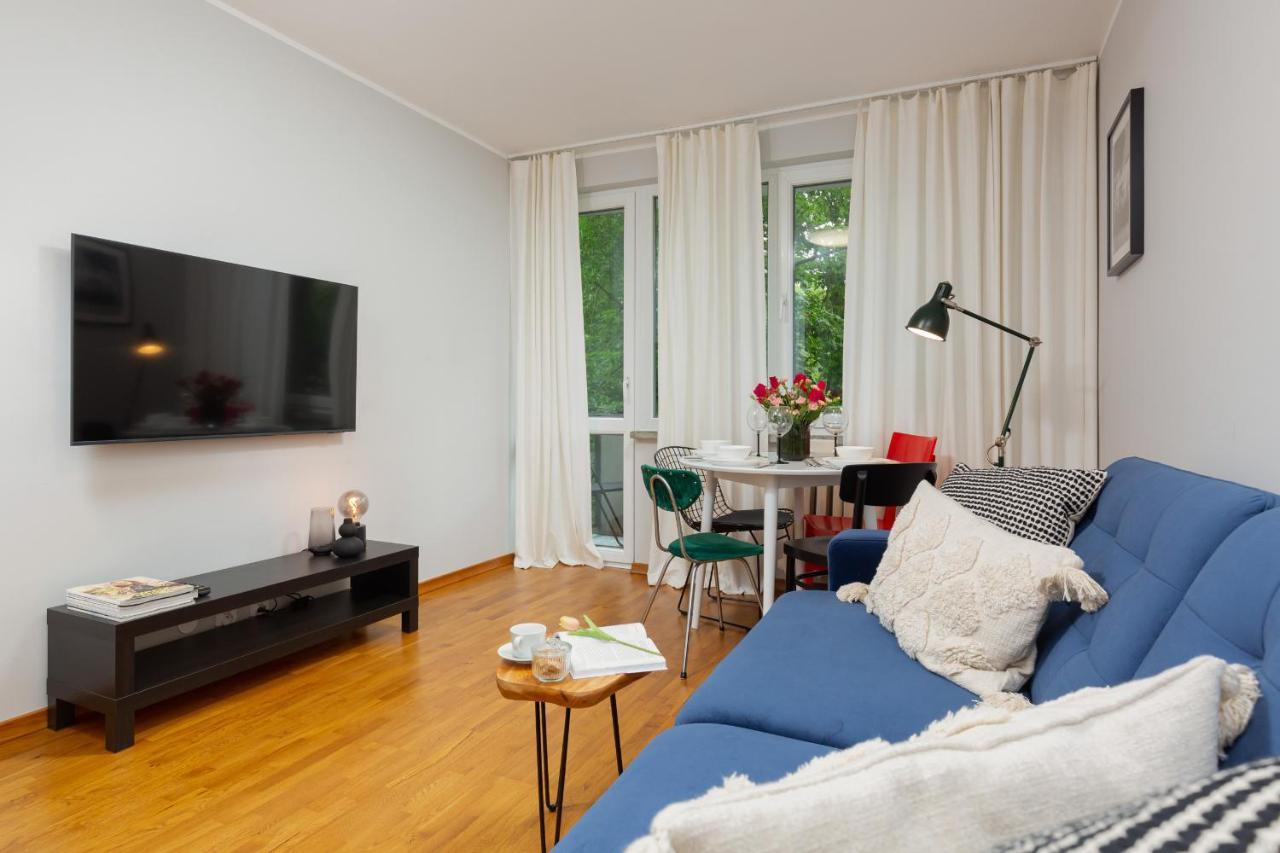 Central Apartment Solec Wilanowska By Noclegi Renters Варшава Экстерьер фото